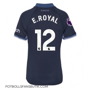 Tottenham Hotspur Emerson Royal #12 Replika Bortatröja Damer 2023-24 Kortärmad